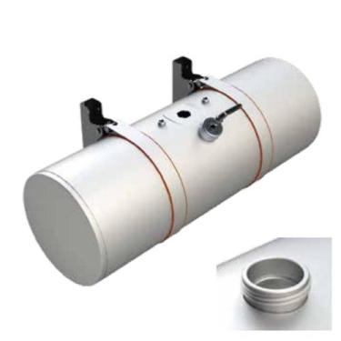 Imagem de Tanque Combustivel 235 L Inox 450x 1580mm Lateral Completo - Amil Comp