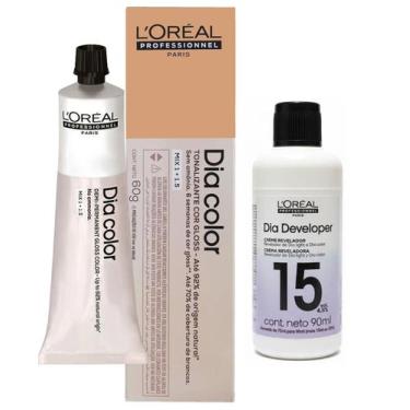 Imagem de Tonalizante Dia Color 8.3 + Dia Developer 15vol 90ml Loreal - 1010-547
