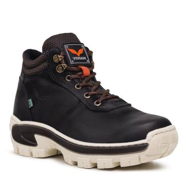 Imagem de Bota Coturno Masculino Adventure Couro Palmilha Gel Solado Tratorado Arizona Tennessee-...
