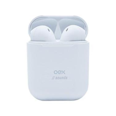 Imagem de Fone de Ouvido Bluetooth Candy Branco TWS11 OEX