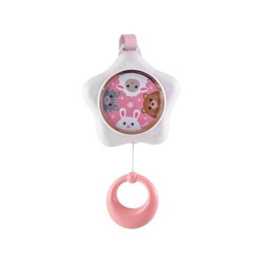 Imagem de Móbile Estrelinha Musical Rosa Buba 12763, Rosa