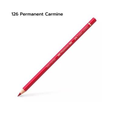 Imagem de Lápis de Cor Faber Castell Polychromos Avulso, 126 Permanent Carmine