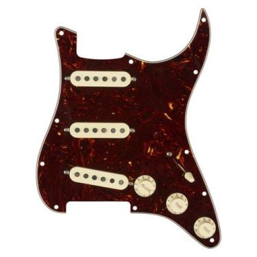 Imagem de Escudo Fender Pre-wired Stratocaster SSS Tex Mex Tortoiseshell