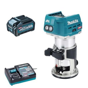 Imagem de Tupia Laminadora 40v XGT RT001 Bateria 4.0Ah Makita 110v