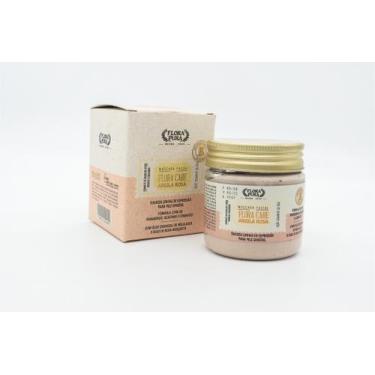 Imagem de Máscara Facial de Argila Rosa 180g Flora Pura