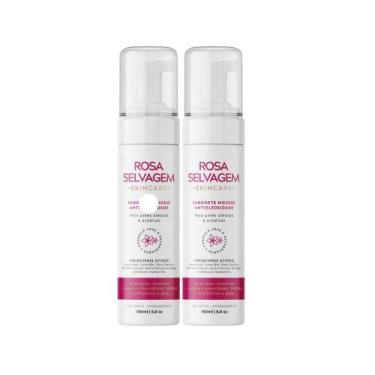 Imagem de Kit 2 Espuma Limpeza Rosa Selvagem 150ml