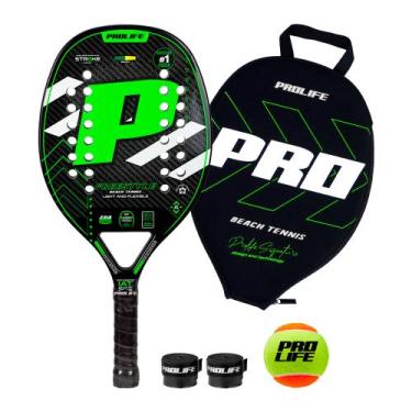 Imagem de Raquete Beach Tennis Freestyle - Prolife, Verde flúor