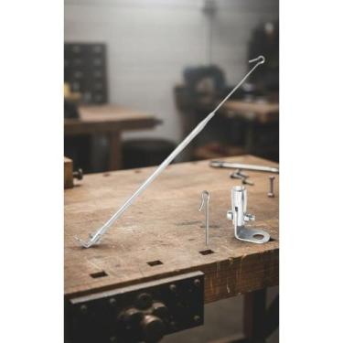 Imagem de 2x Antena Corta Pipa Retrátil Inox 2 Estágios Fixa - Congratulations S
