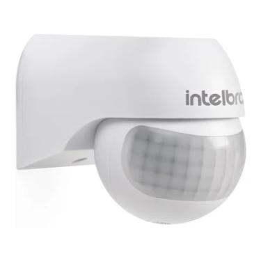 Imagem de Sensor De Presença Intelbras, Detecção Até 12M, De Parede, 180 Graus, Fotocélula - ESP 180