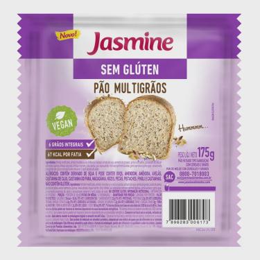 Imagem de Pão Sem Glúten Multigrãos Jasmine 175g