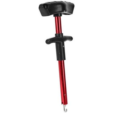 Imagem de Ferramenta de remoção de anzol, extrator de anzol de aço inoxidável para água salgada e doce para pesca ao ar livre(vermelho)