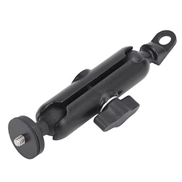 Imagem de Suporte para espelho retrovisor para motocicleta, suporte para espelho retrovisor para motocicleta com cabeça redonda dupla e multifunções para câmeras esportivas para telefones celulares