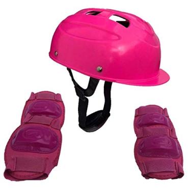 Imagem de Kit Segurança Proteção Infantil Para Skate Patins Patinete - CP02 PRETO