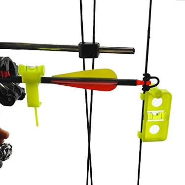 Imagem de e5e10 Combo de nível de corda de arco e flecha para caça ao ar livre kit de ajuste e montagem de fio combo