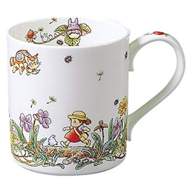 Imagem de Caneca Noritake T97265/4660-3 My Neighbor Totoro, 4400 ccc), serry de morango de cobra, seguro para micro-ondas, 1 peça de porcelana de osso