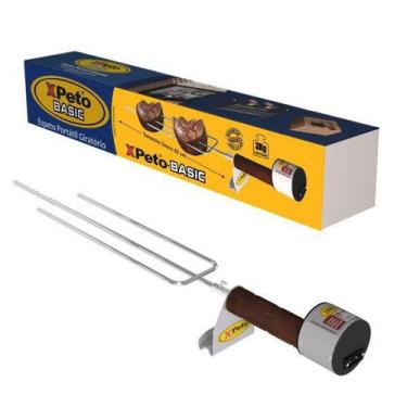 Espeto Giratório Elétrico Bivolt + Carrossel para 16 Espetinhos - Marjan  Grill - Espeto - Magazine Luiza