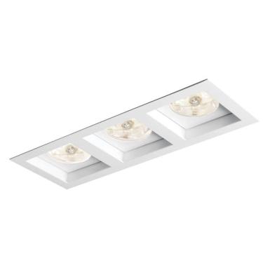 Imagem de Spot Flat Embutido Recuado P/3 Par20 Branco - NewLine