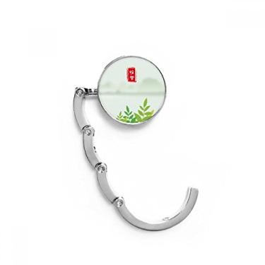 Imagem de Gancho de mesa de 20 a 4 dias por energia solar com fecho decorativo, gancho dobrável