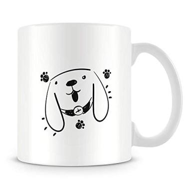 Imagem de Caneca Personalizada Trabalho Duro Pelo Meu Cachorro