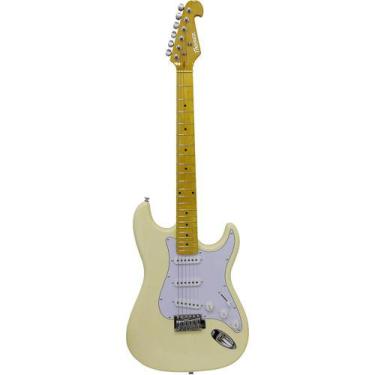 Imagem de Guitarra Elétrica Thomaz Teg400v Stratocaster Vintage White