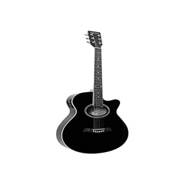 Imagem de Violao Eletrico Aco Gsf-1D Ceq Bk Preto