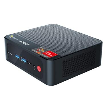 Imagem de Beelink SER5 Mini PC AMD Ryzen 7 5800H (8C/16T, até 4,4GHz), Mini Computador 16GB DDR4 RAM 500GB M.2 2280 PCIe3.0x4 SSD Dual LAN, Suporte 4K Três Tela Display/WiFi6/BT5.2/Office Micro PC