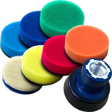 Imagem de Kit Polimento Boinas 2 Polegadas + Prato Suporte M14 Vonixx