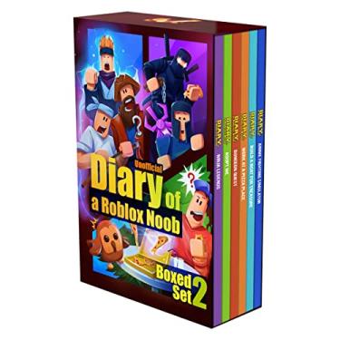 Imagem de Robloxia Kid Diary of a Roblox Noob (Part 2): 6 Books Set Video Game Adventure Stories - Independent & Unofficial Roblox Book Series for Boys & Girls