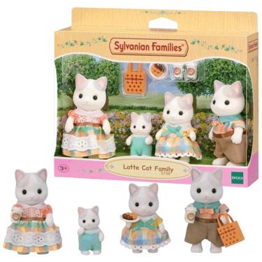 Imagem de Sylvanian Families Conjunto Família dos Gatos de Leite