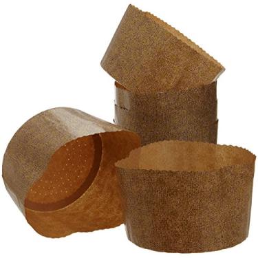 Imagem de Honey-Can-Do Molde de papel Panettone grande, pacote com 6, 12 cm A x 17 cm L