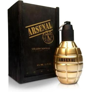 Imagem de Perfume Ouro Arsenal 100ml Fragrância Luxuosa E Sofisticada Em Frasco