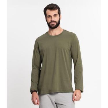 Imagem de Camiseta Meia Malha Básica Masculina Kohmar Verde