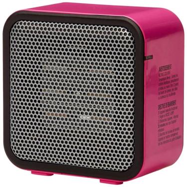 Imagem de Mini Aquecedor Elétrico Portátil e Pessoal Cerâmico,110V 500 Watts, Amz, Rosa Escuro