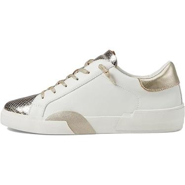 Imagem de Dolce Vita Tênis feminino Zina, Couro branco/dourado, 35