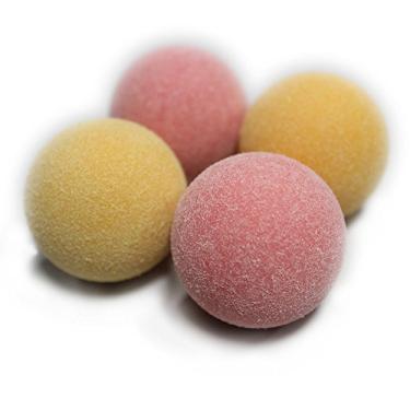 Imagem de Tornado Bolas de Torneio Oficiais de Foosball - Jogue como os Profissionais (4 Bolas, Rosa e Amarelo)