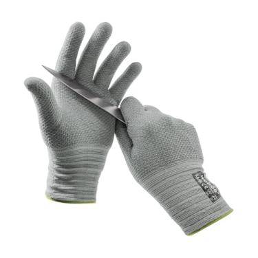 Imagem de wahoo Luvas resistentes a cortes de grau alimentício, calibre 21 B. COMB Air, à prova de cortes nível 5, extremamente leves, finas, respiráveis, ANSI A4, espuma do mar, pequenas