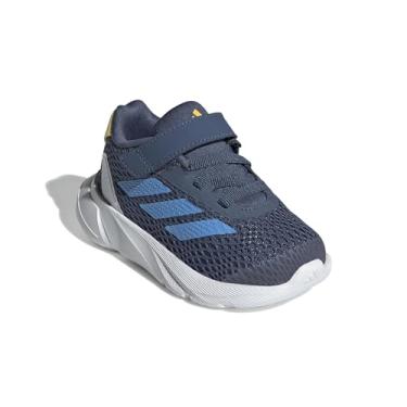 Imagem de adidas Tênis infantil unissex Duramo Sl, Tinta pré-amada/explosão azul/faísca, 5.5 Infant