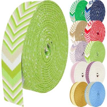 Imagem de Grosun Cinto de nylon padronizado de 3,8 cm, correias para bolsa, alças de mochila, cinto de nylon para cinto de segurança, bolsas, mochilas, bagagem (KKK, 10 jardas)