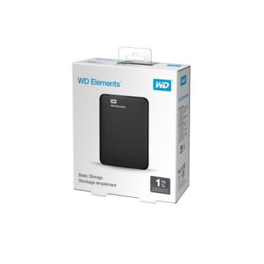 Imagem de HD Externo WD Elements SE 1TB Portatil USB 3.0 - Wester digital - West