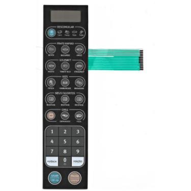 Imagem de Membrana teclado Para Microondas Eletrolux Mev 41 Preta - TND