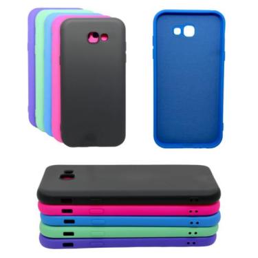 Imagem de Capa Proteção Capinha Para Galaxy A7 2017 Aveludada Silicone - Mustang