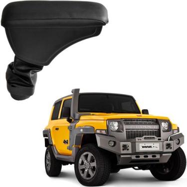 Imagem de Acessórios Carro Apoio De Braço Troller T4 Encosto Descanso Central - 