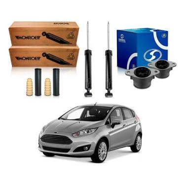Imagem de Kit Amortecedor Traseiro Fiesta Sedan 1.5 1.6 2014 A 2017 - Monroe