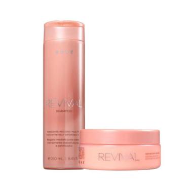Imagem de Kit Revival Shampoo 250ml e Máscara 200ml - BRAÉ