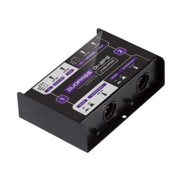 Imagem de Direct Box Passivo Waldman Duopass DI-2PS - 2 canais