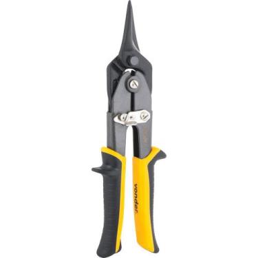 Imagem de Tesoura Para Chapas Aviação 10 Reta Cromo Vanádio Uso Indus - Vonder P