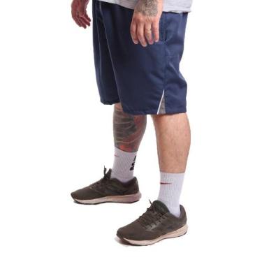 Imagem de Shorts Ox Silver Plus Size Rip Stop (tabela ultima foto), Azul marinho