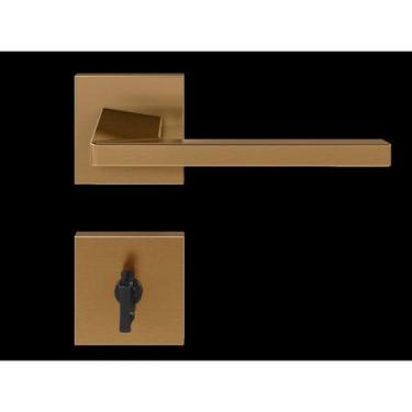 Imagem de Fechadura Karli Red Gold Escovado Banheiro - Pado