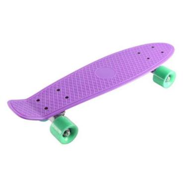 Imagem de Skate Semi Profissional Completo Reforçado De 70kg Até 100kg Ideal P/ 