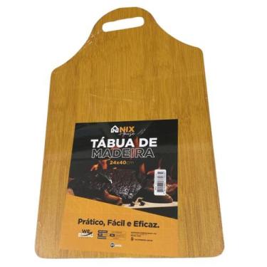 Imagem de Tabua De Madeira Ret C/alça 24X40cm Ref Nx142 Nix House - NIS HOUSE